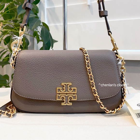 🔥NeW! Tory Burch Britten Convertible Crossbody - Picture 4 of 17